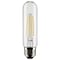 Satco 8 Watt T10 LED Lamp, Clear, Medium Base, 90 CRI, 3000K, 120 Volts S21351 - alternate 1